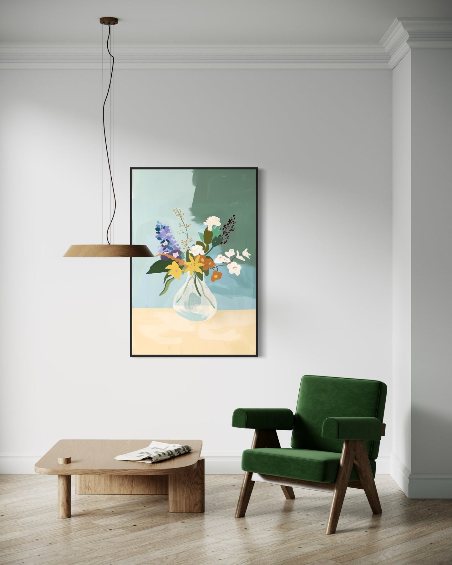 Shea Still Life Canvas Print - Painted Paper