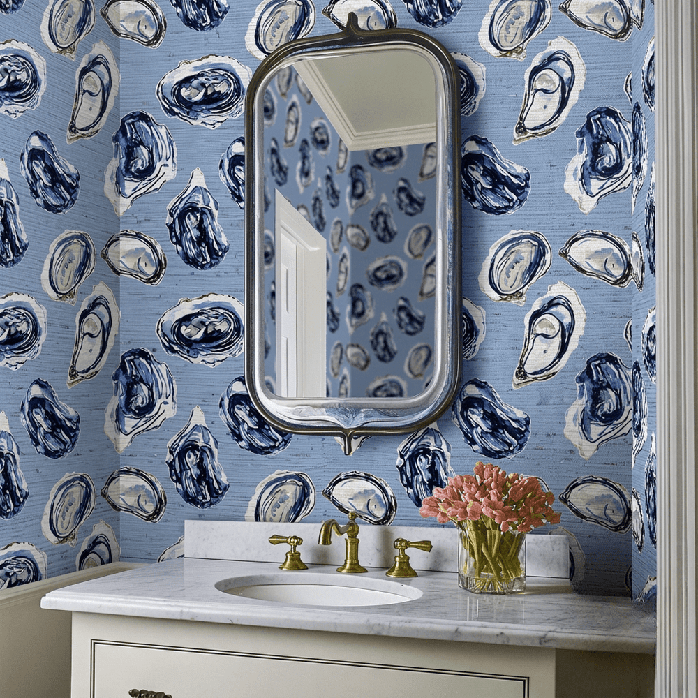 Silas Faux Grasscloth Wallpaper - Painted Paper