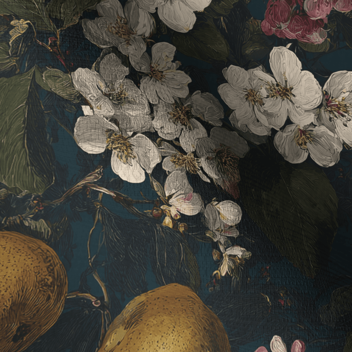 Silken Pear Faux Grasscloth Wallpaper - Painted Paper