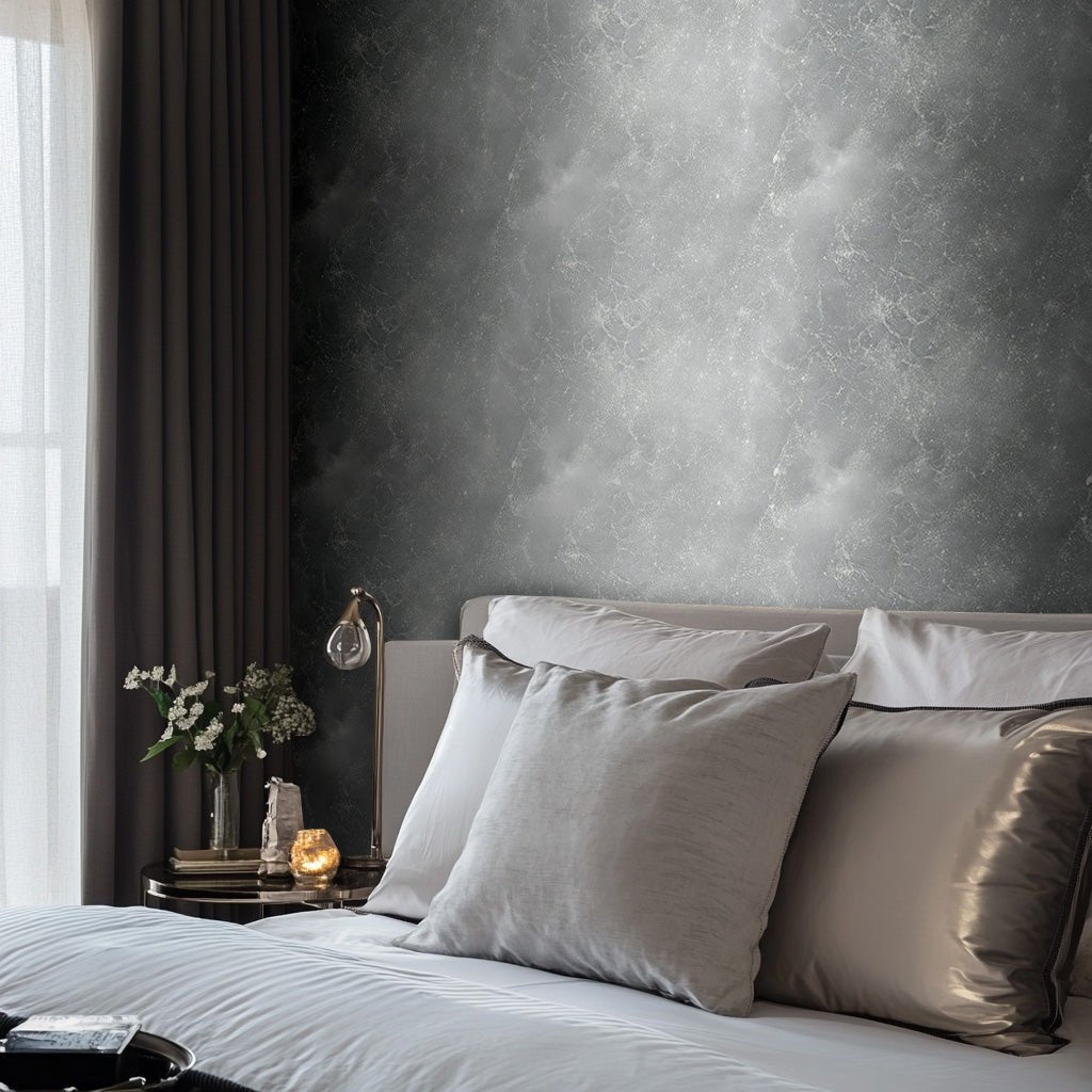 Silver Frost - Painted Paper