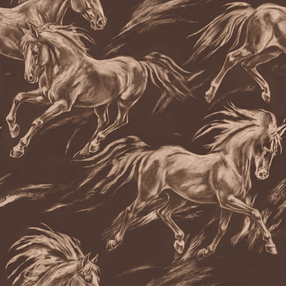 Smoke&Mane Wallpaper - Painted Paper
