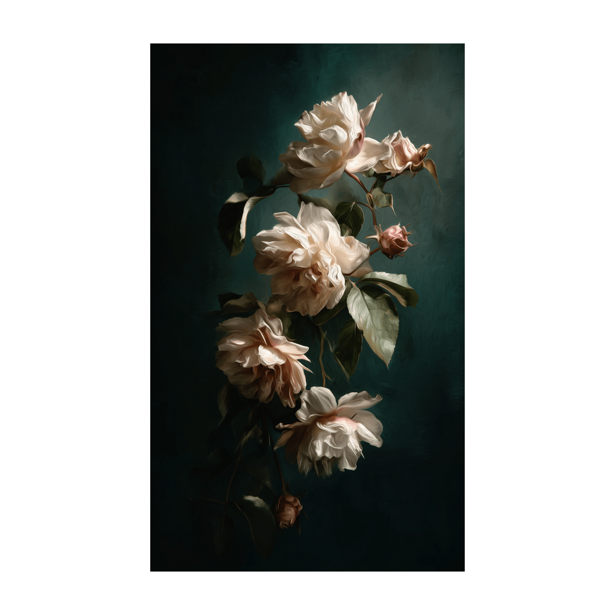 Sofia Florals - Tapestry - Painted Paper