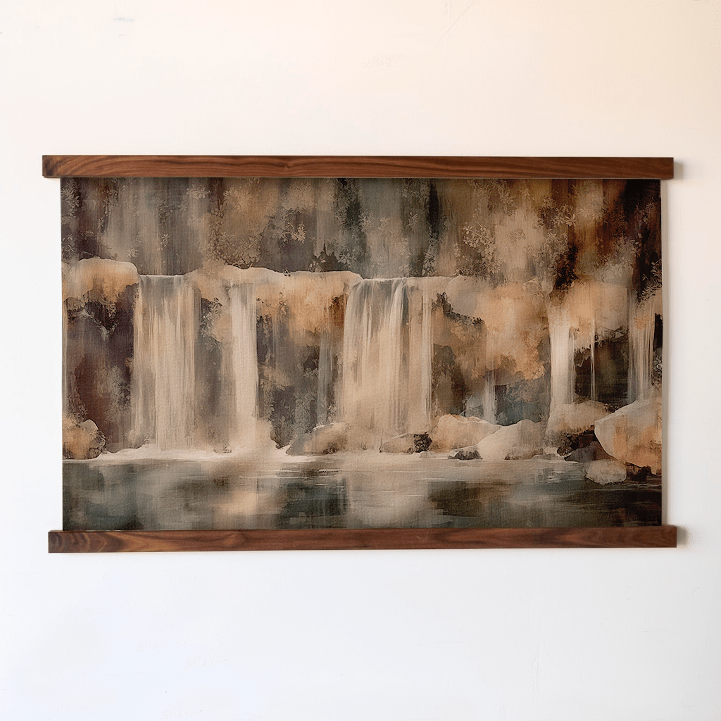 Soft Cascade - Tapestry - Painted Paper
