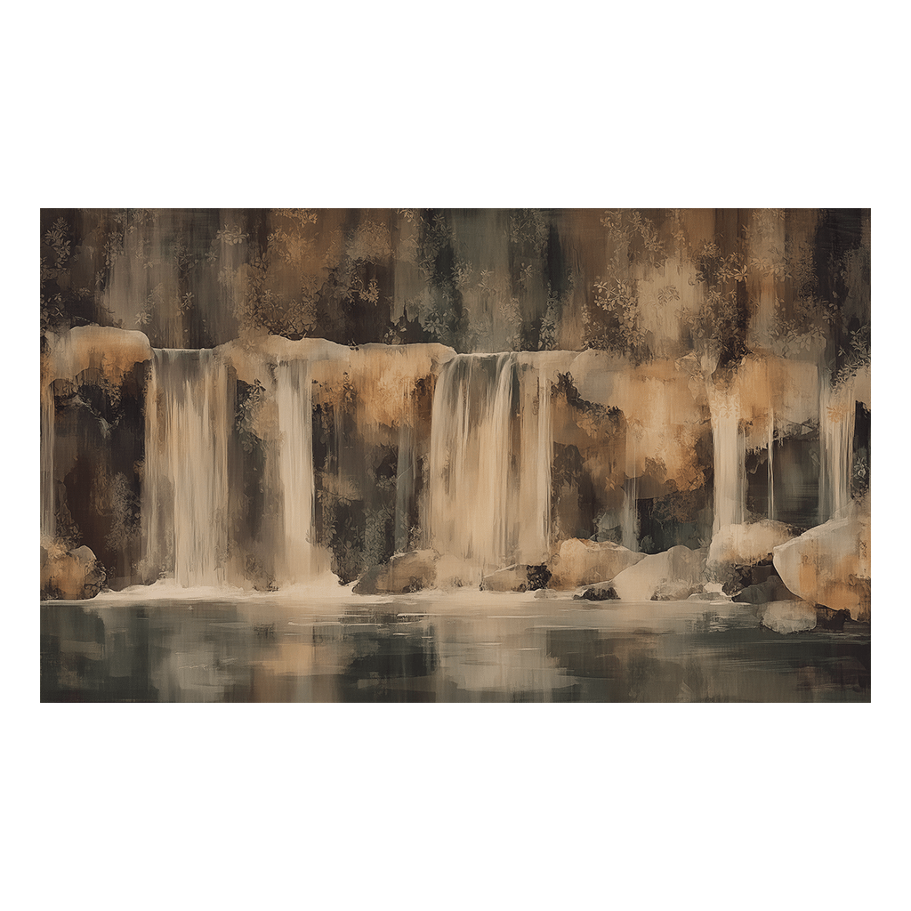 Soft Cascade - Tapestry - Painted Paper