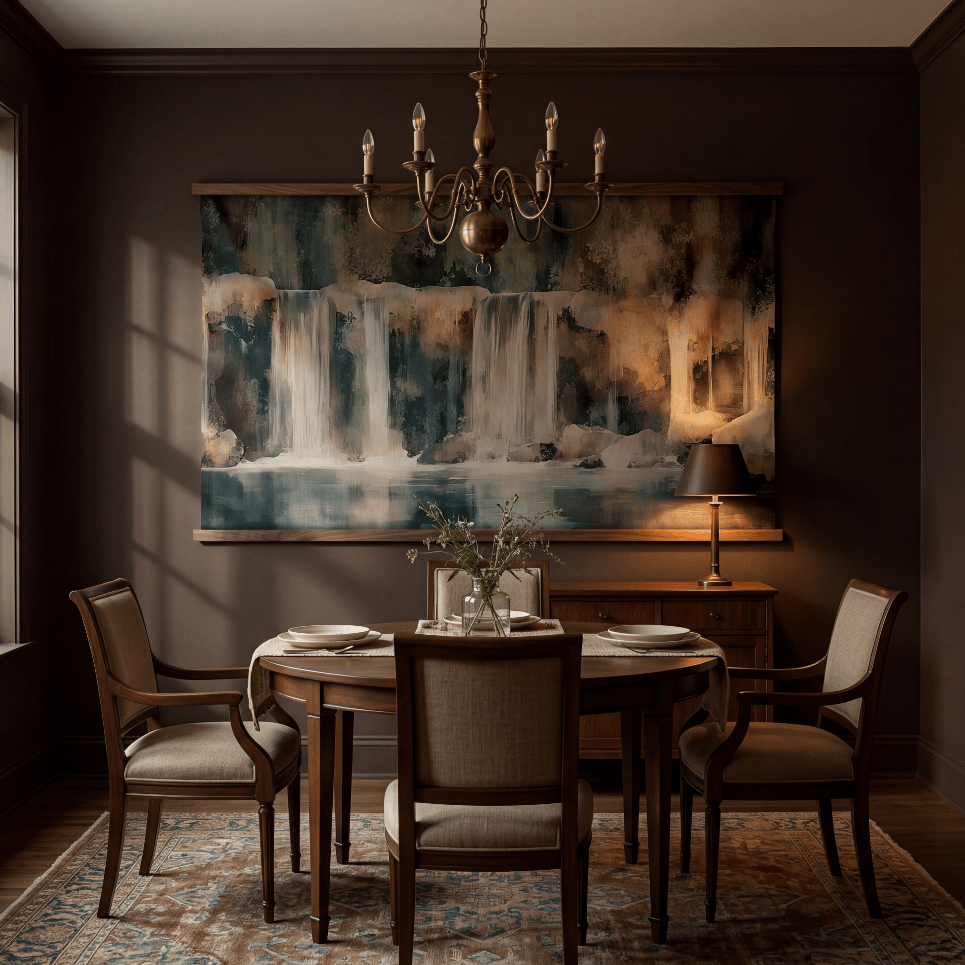 Soft Cascade - Tapestry - Painted Paper