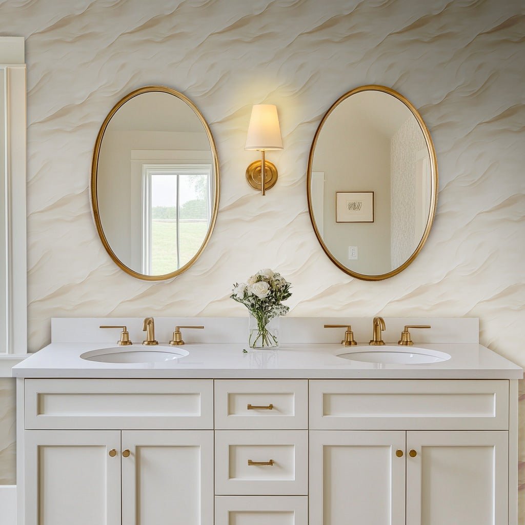 Soft Ripple – Painted Paper