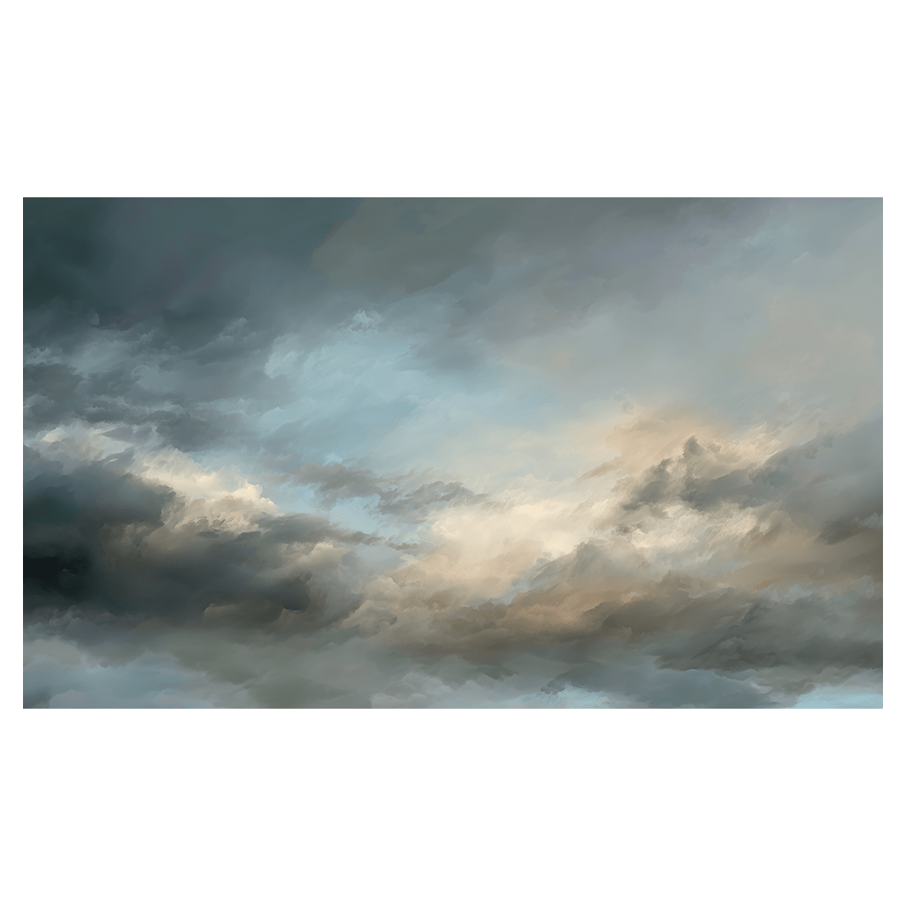 Soft Sky - Tapestry - Painted Paper