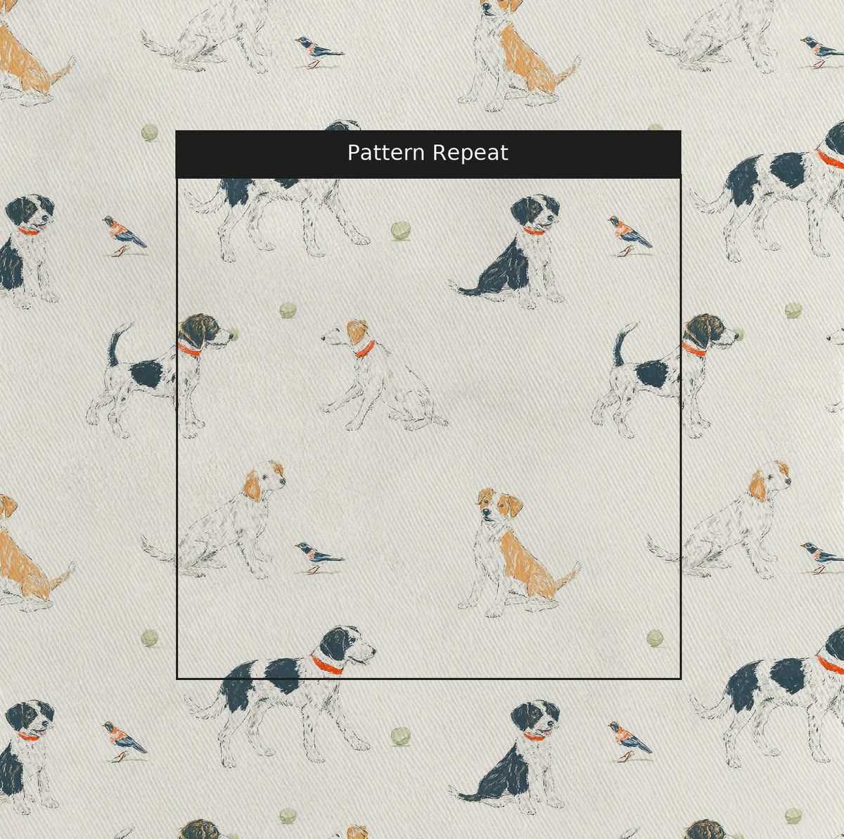 Soft Spot - Fabric - Painted Paper