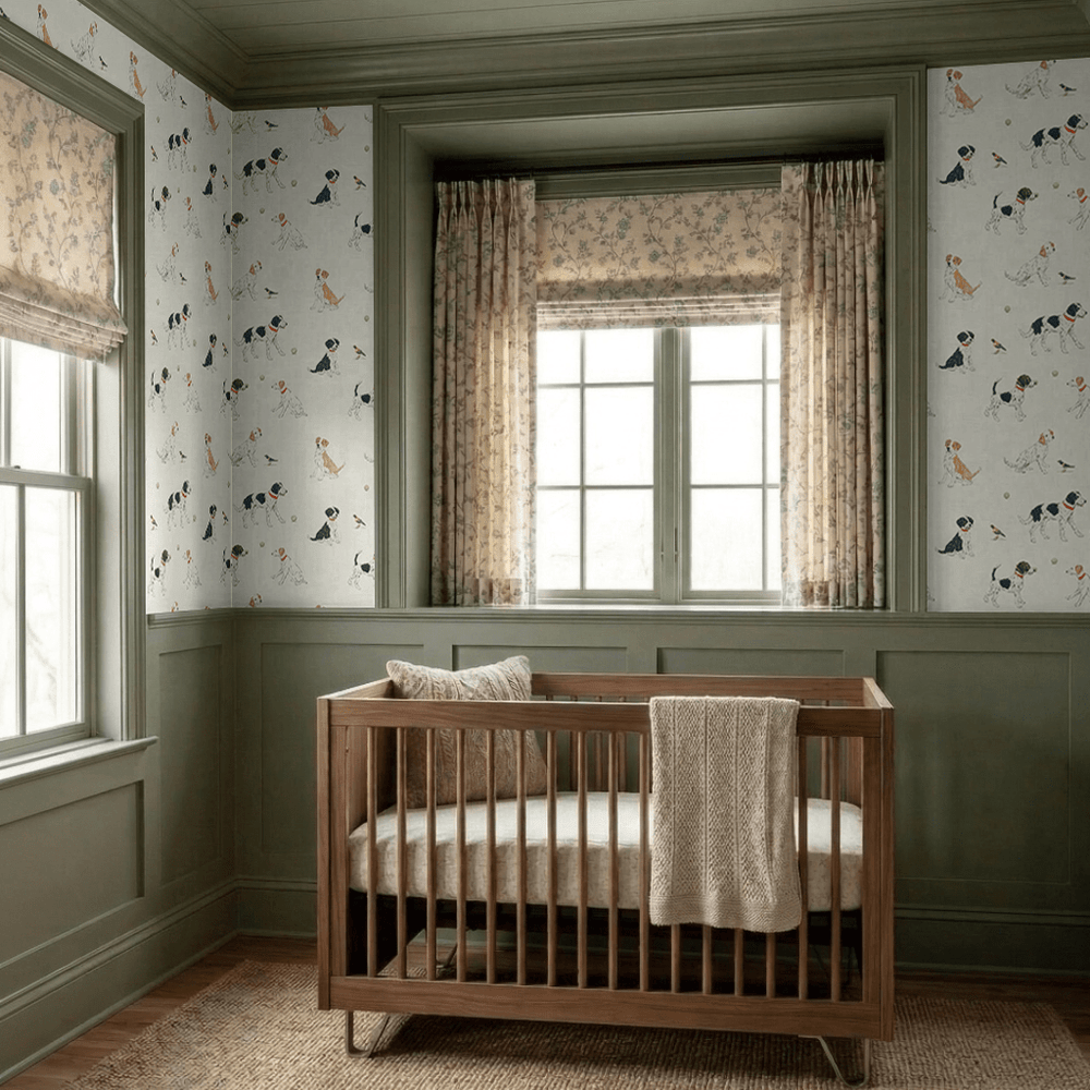 Soft Spot Wallpaper - Painted Paper