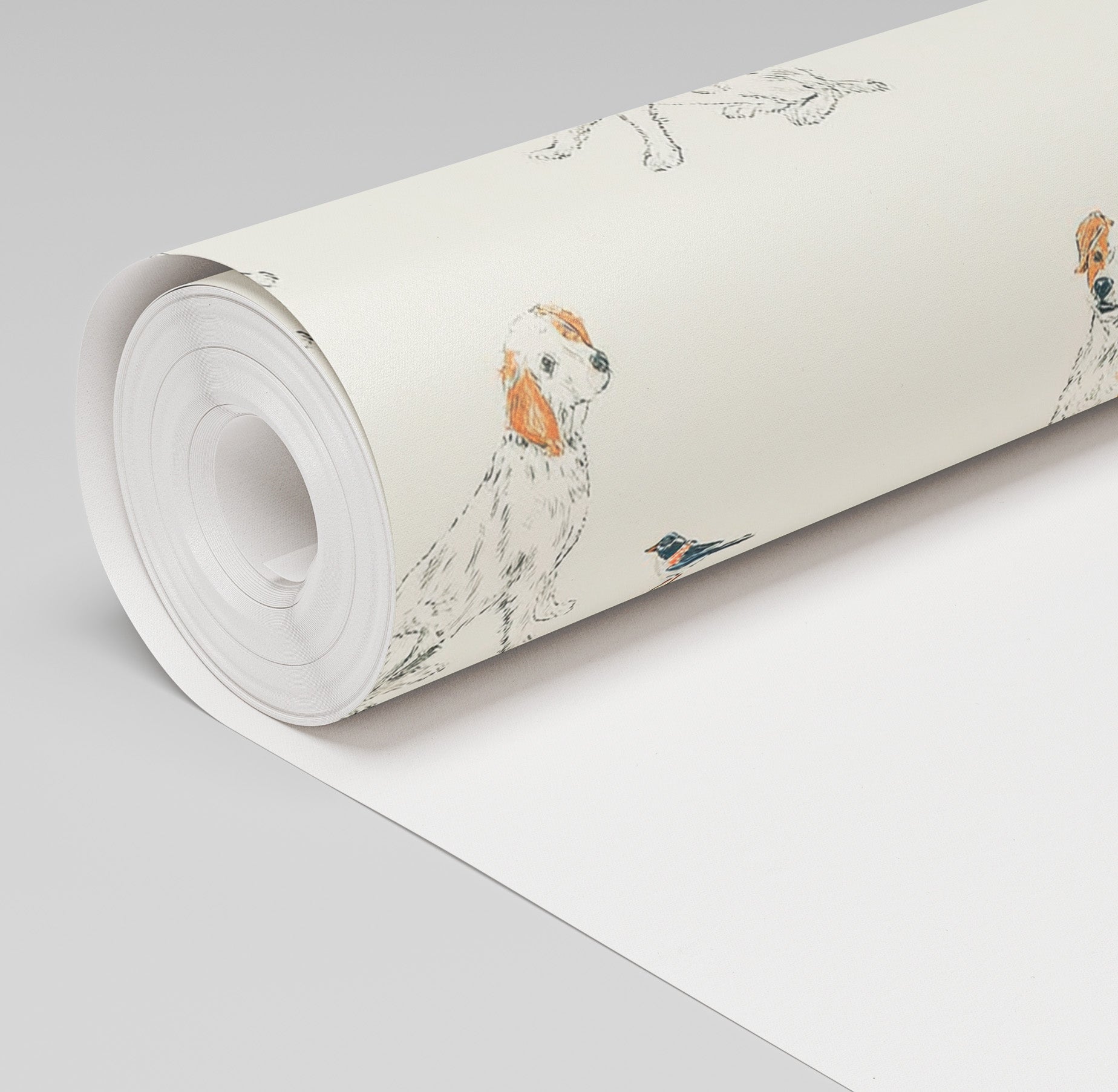 Soft Spot Wallpaper - Painted Paper