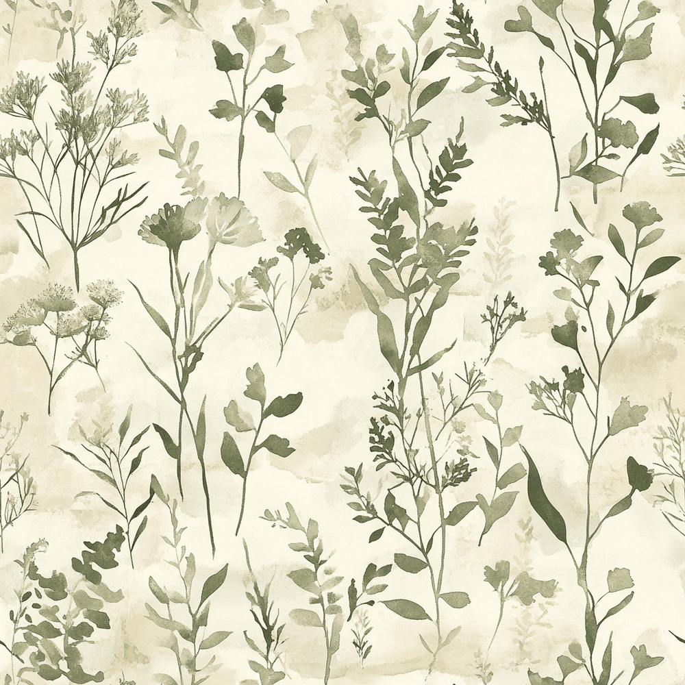 Soft Wilds Wallpaper - Painted Paper