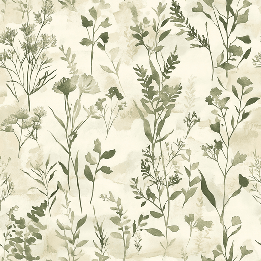 Soft Wilds Wallpaper - Painted Paper