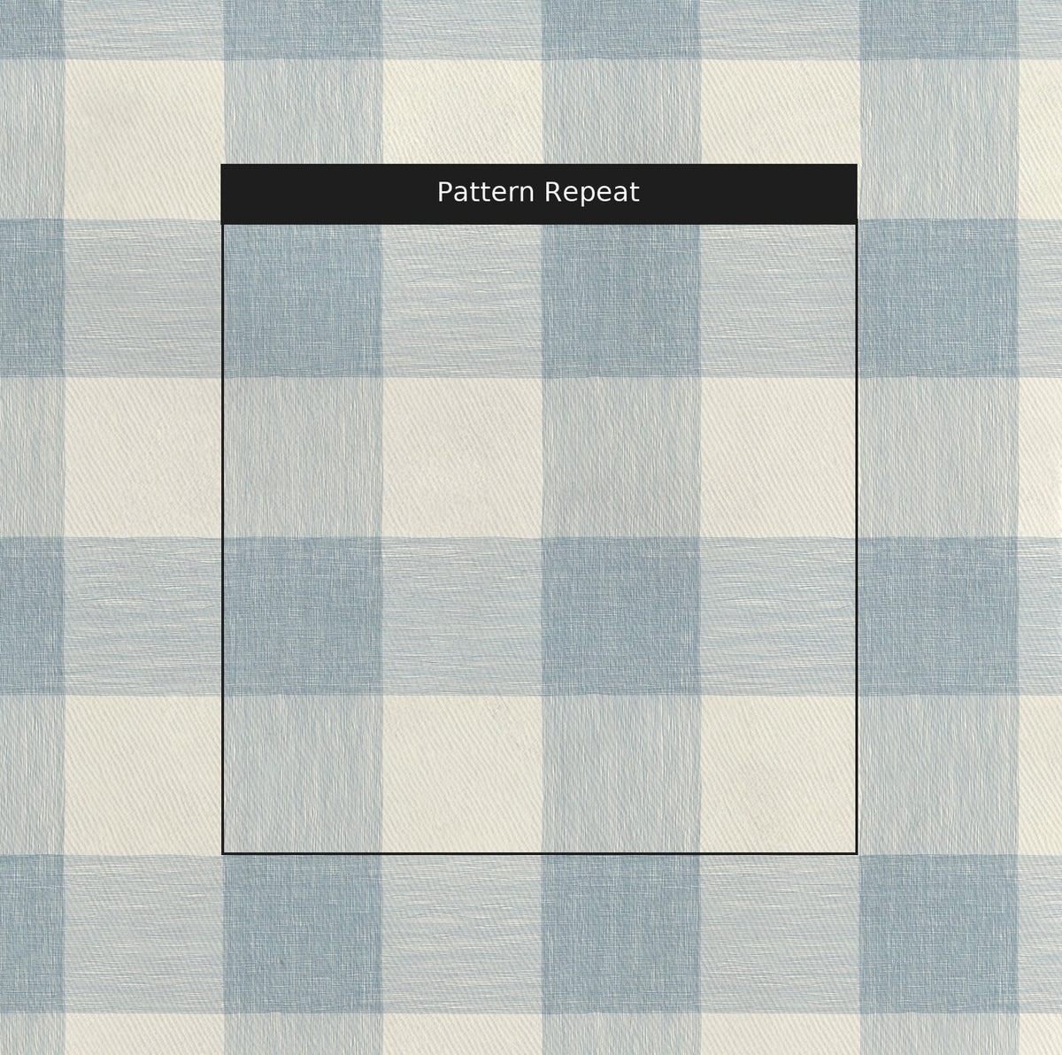 Softly Squared - Blue - Fabric - Painted Paper