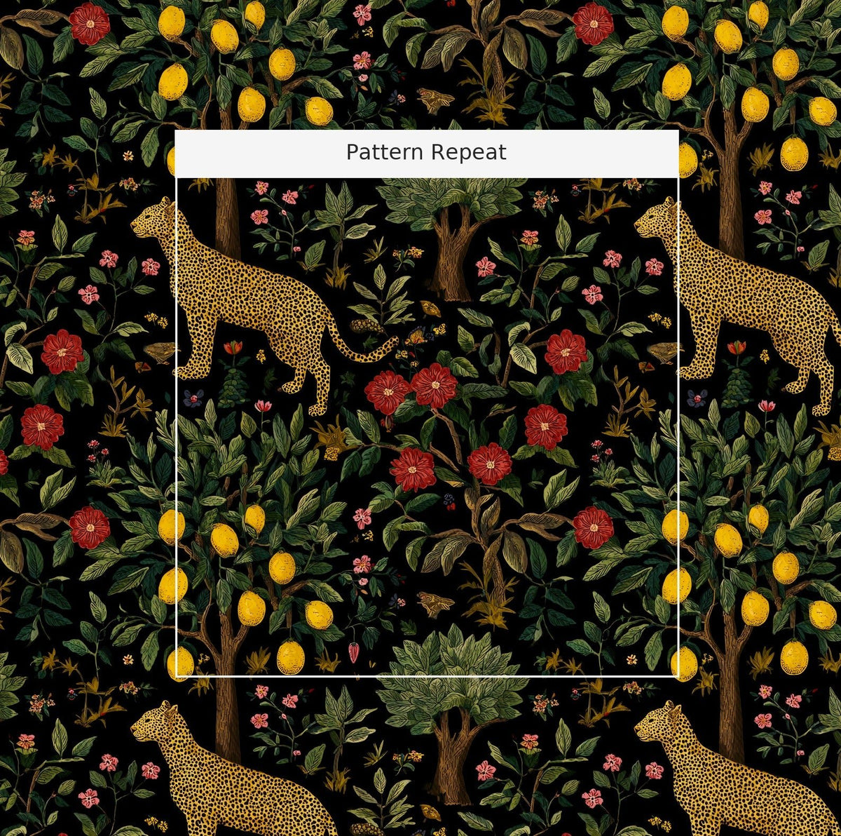 Solstice Safari - Fabric - Painted Paper