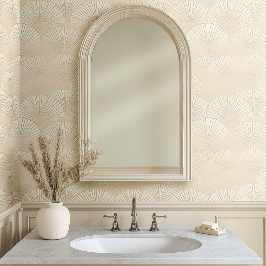 Solstice Wallpaper - Painted Paper