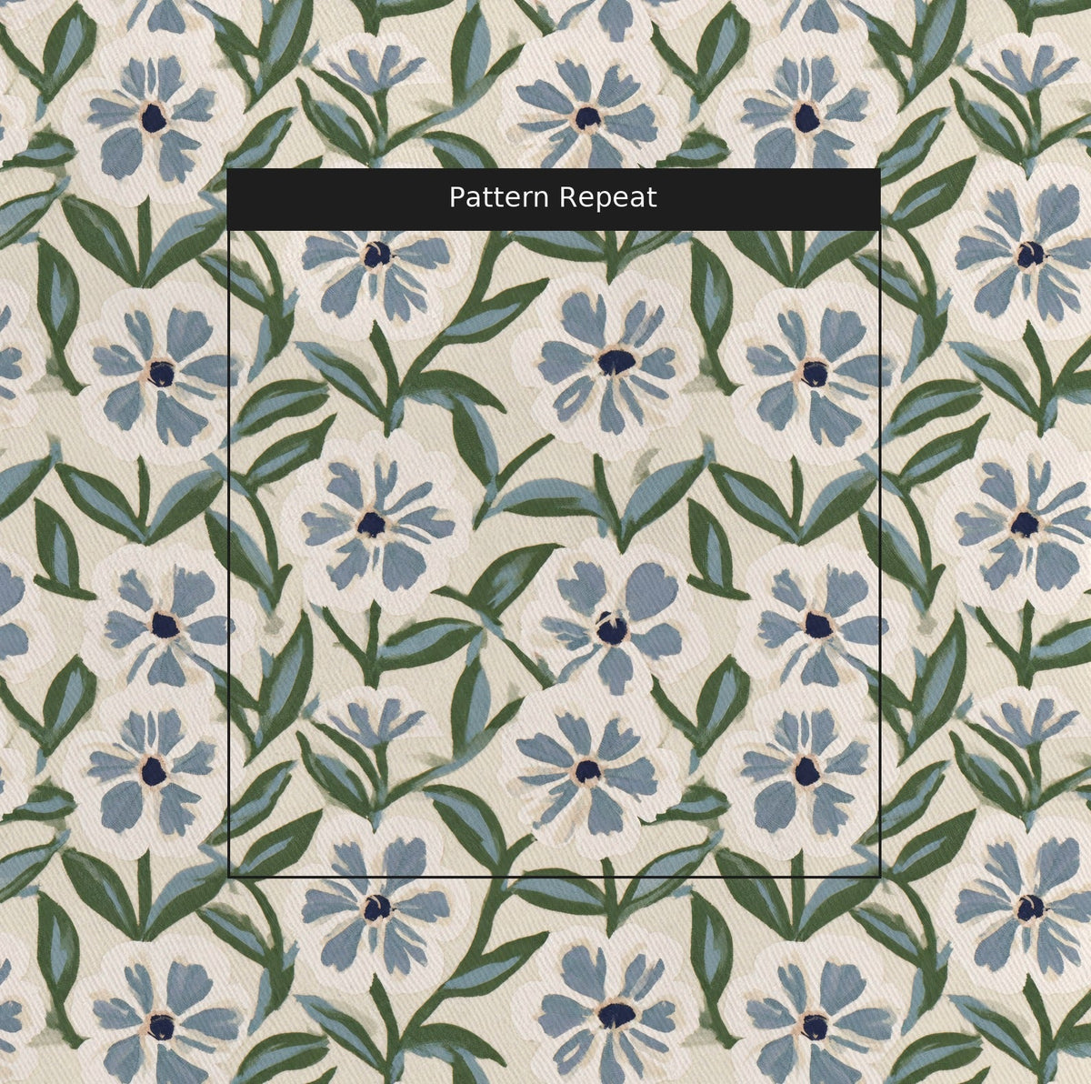 Somewhere Lovely - Fabric - Painted Paper