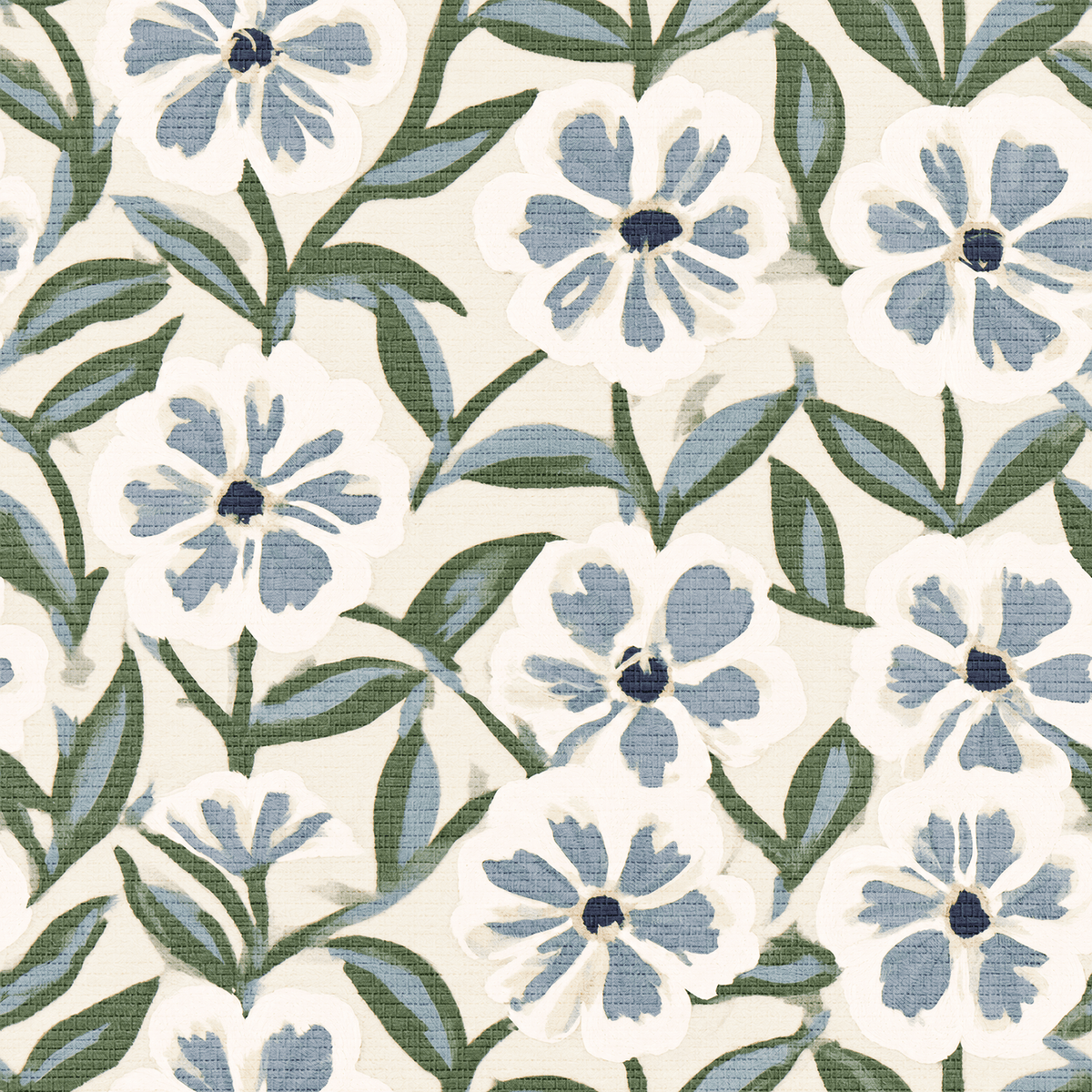 Somewhere Lovely Faux Grasscloth Wallpaper - Painted Paper