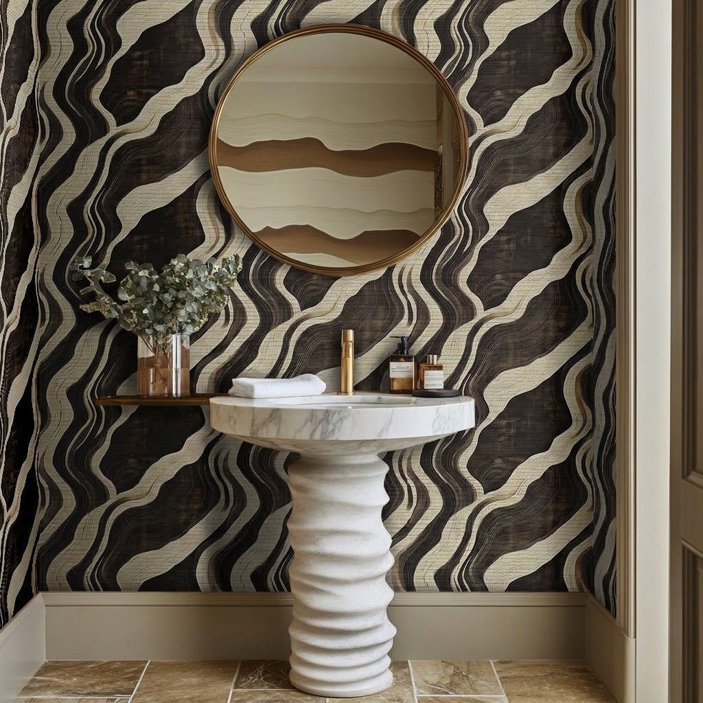 Soren Faux Grasscloth Wallpaper - Painted Paper