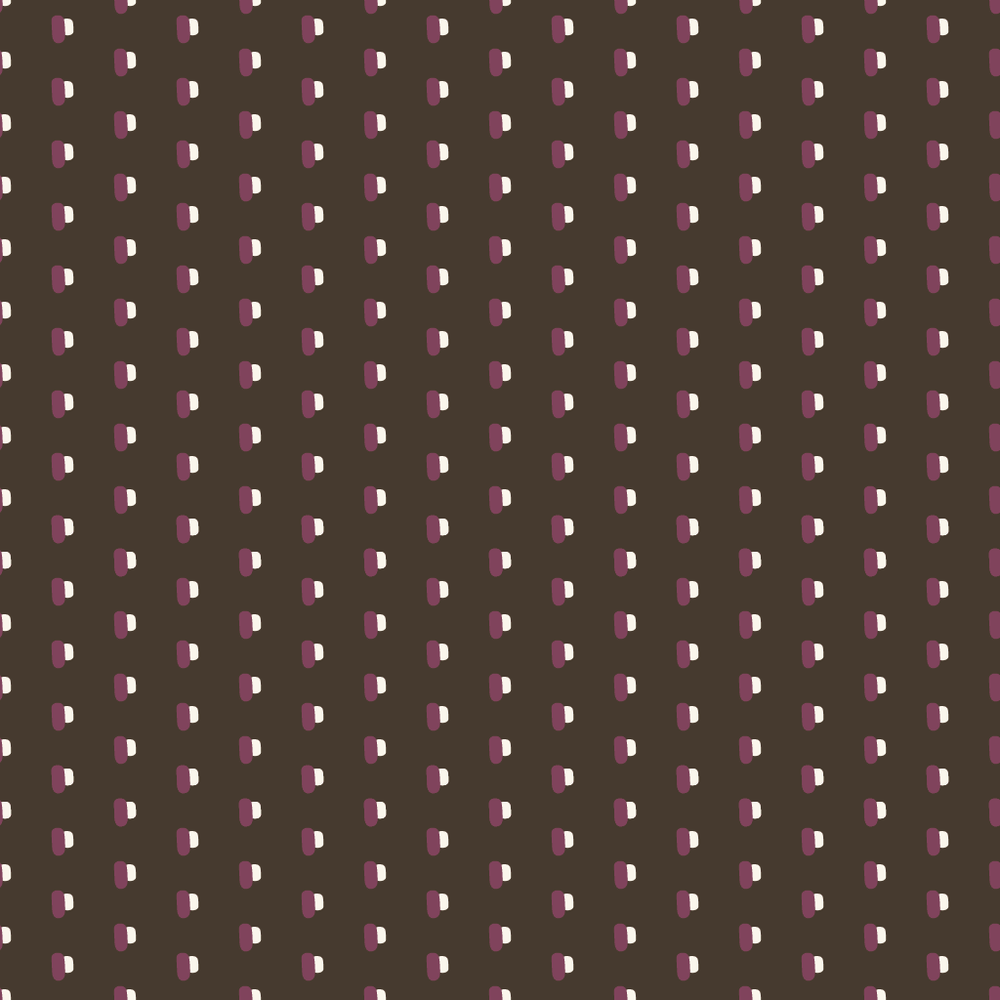 Spot On - Chocolate Wallpaper - Painted Paper