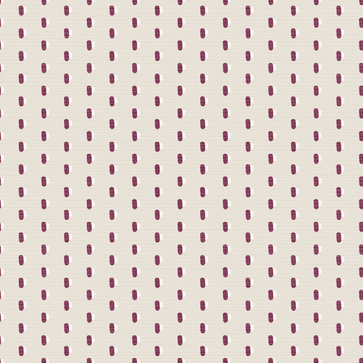 Spot On - Cream Faux Grasscloth Wallpaper - Painted Paper