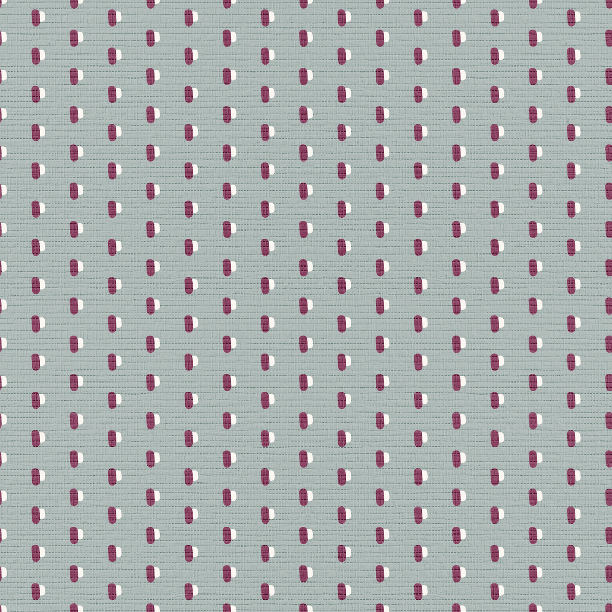 Spot On - Sage Faux Grasscloth Wallpaper - Painted Paper