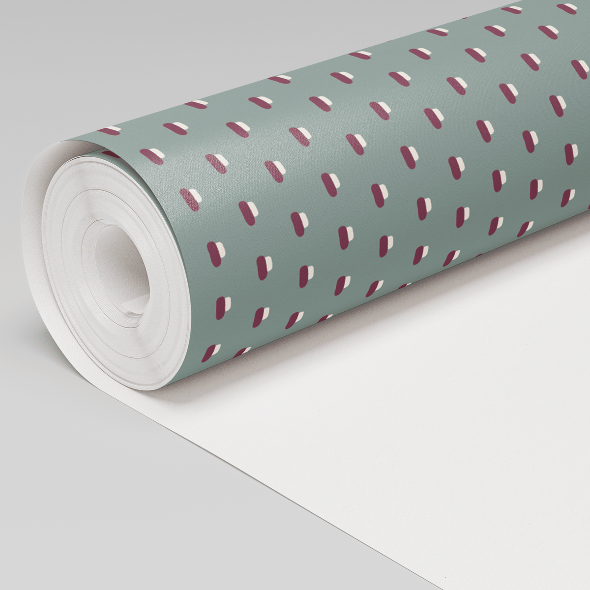 Spot On - Sage Wallpaper - Painted Paper
