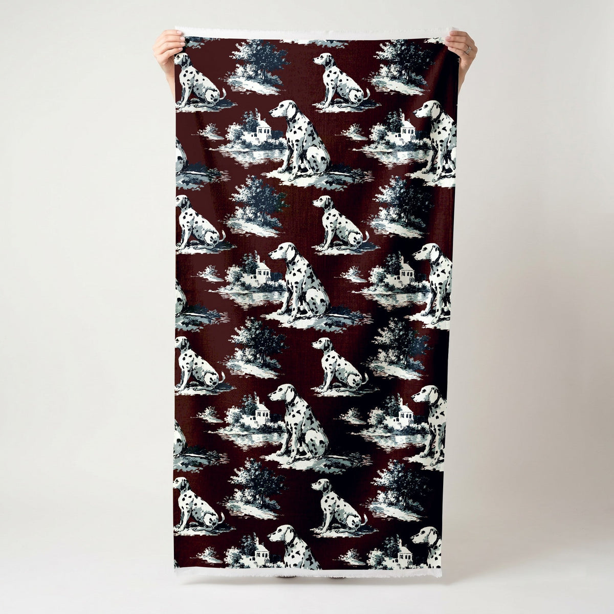 Spotted Toile - Fabric - Painted Paper