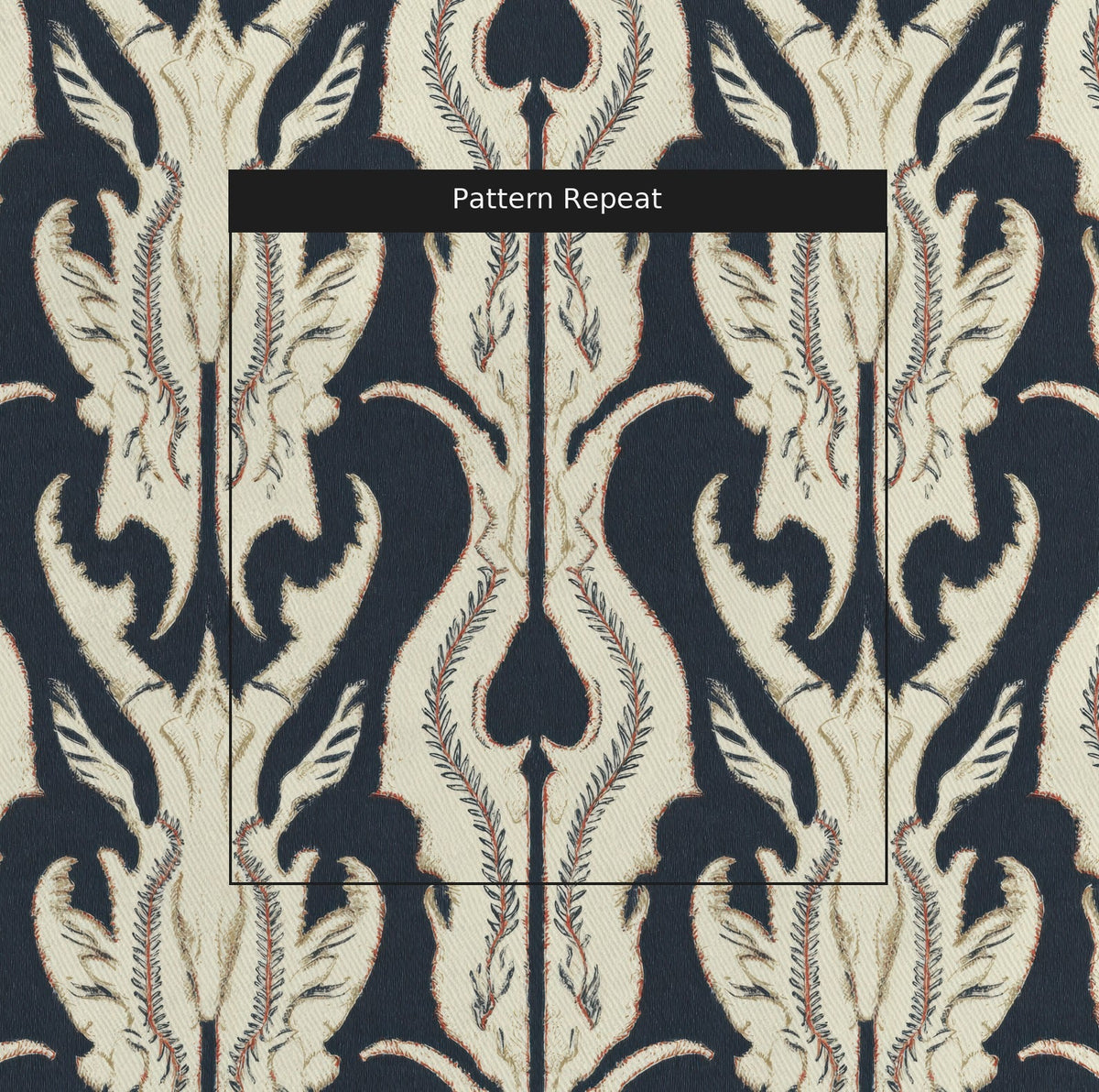 Stapleton - Fabric - Painted Paper