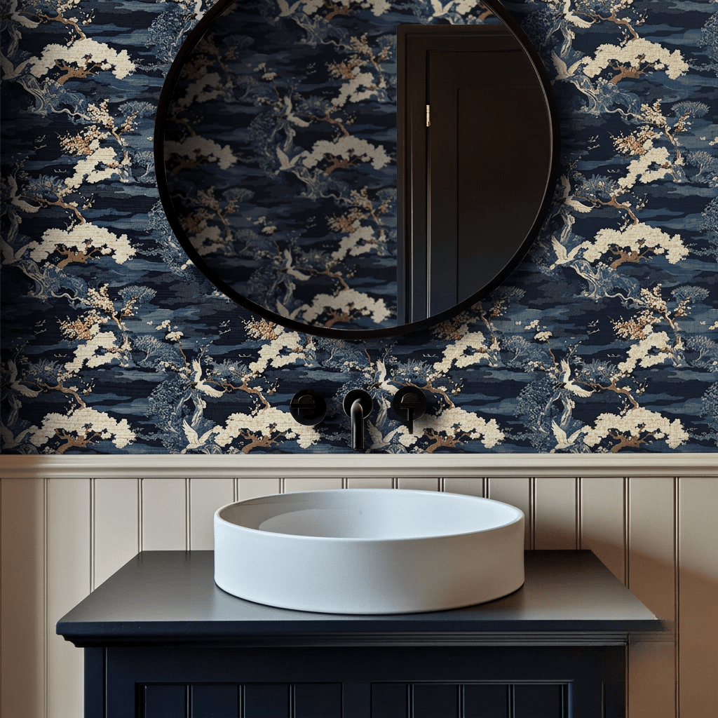 Sterling Faux Grasscloth Wallpaper - Painted Paper