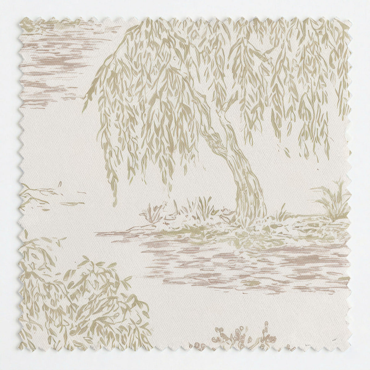 Stillwater Garden - Fabric - Painted Paper