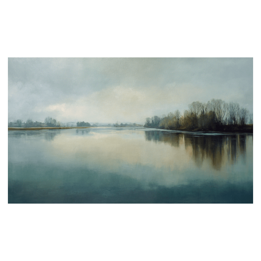Stillwater Haze - Tapestry - Painted Paper