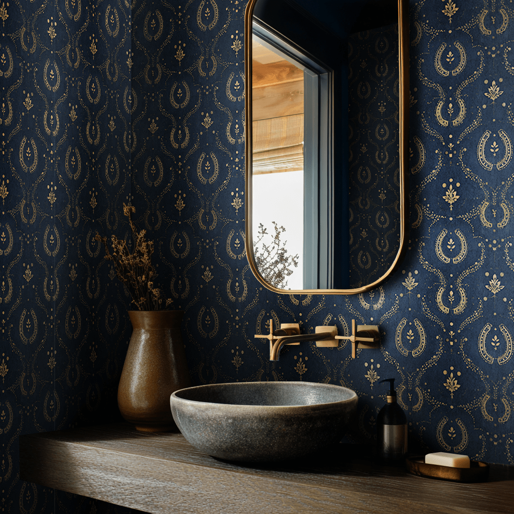 Stirling Luck Wallpaper - Painted Paper