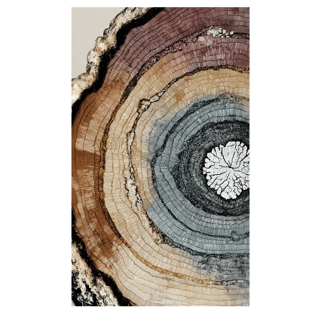 Strata Form - Tapestry - Painted Paper
