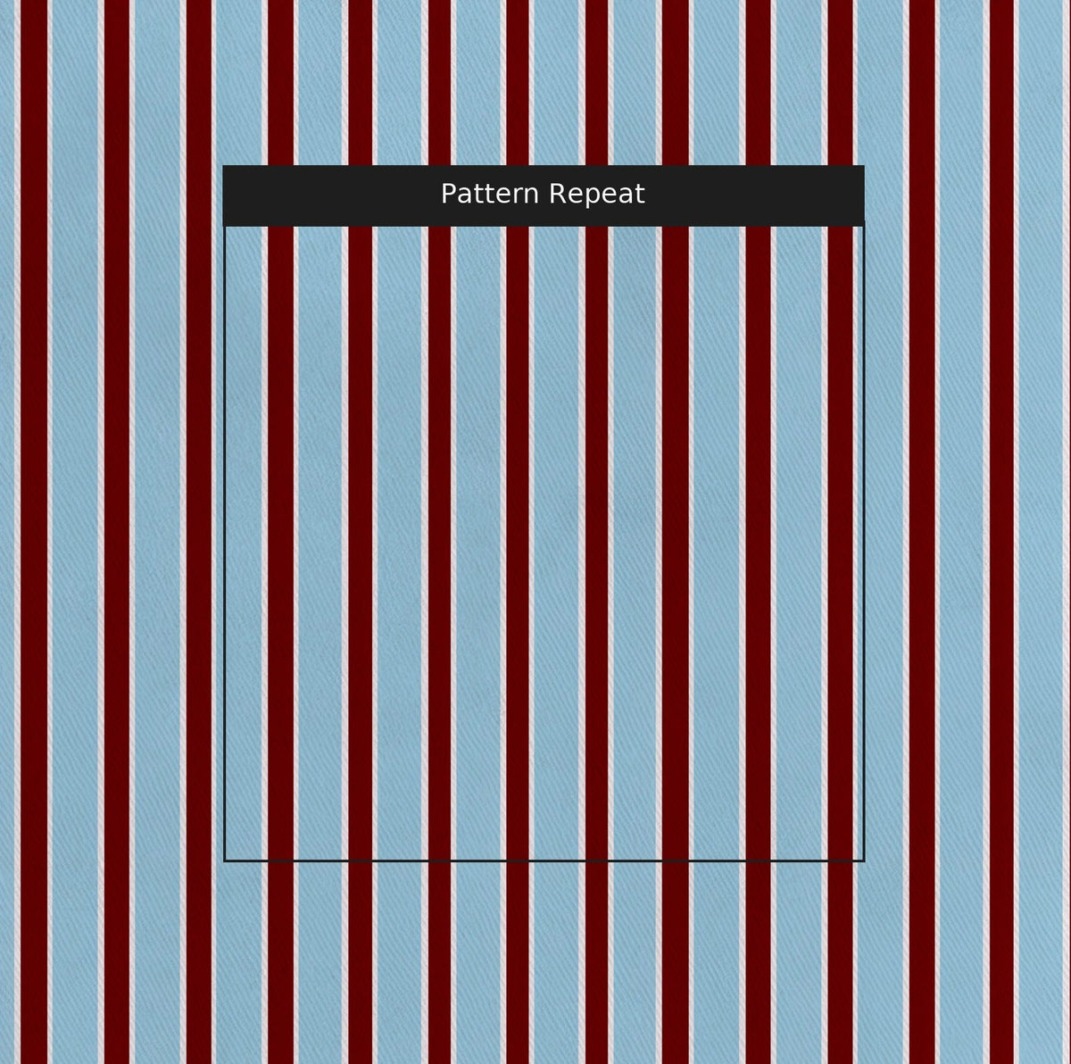 Striped Haven - Fabric - Painted Paper