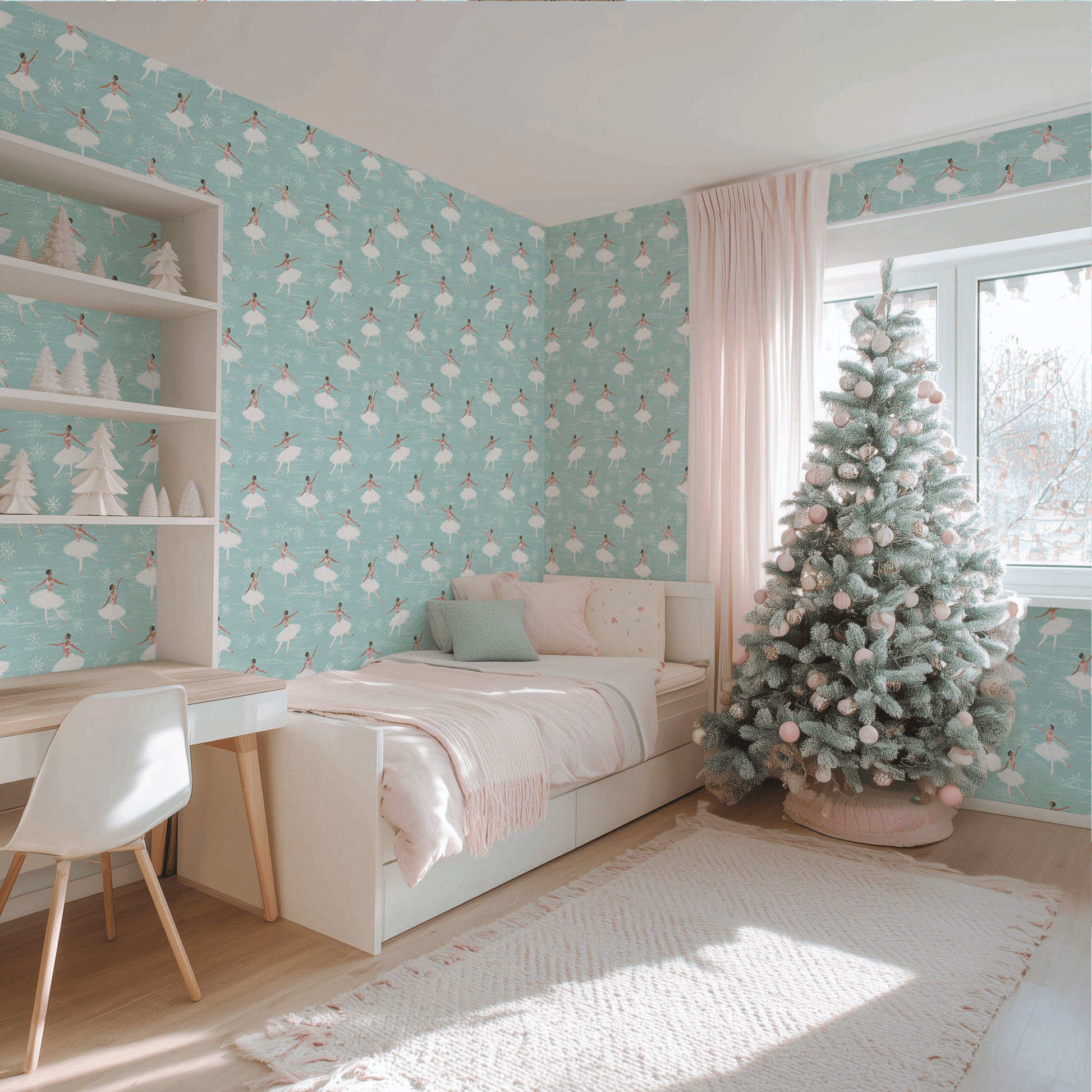 Sugar Plum Wallpaper - Painted Paper