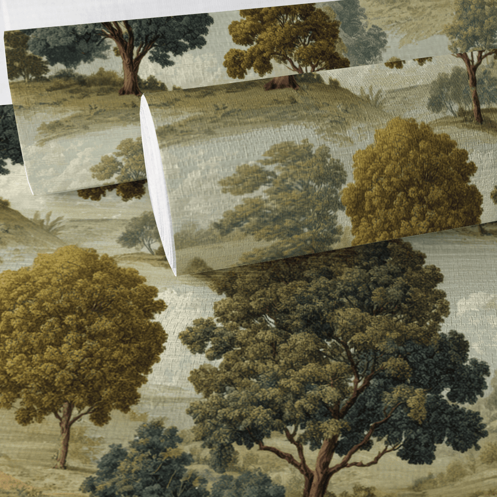Sullivan Faux Grasscloth Wallpaper - Painted Paper