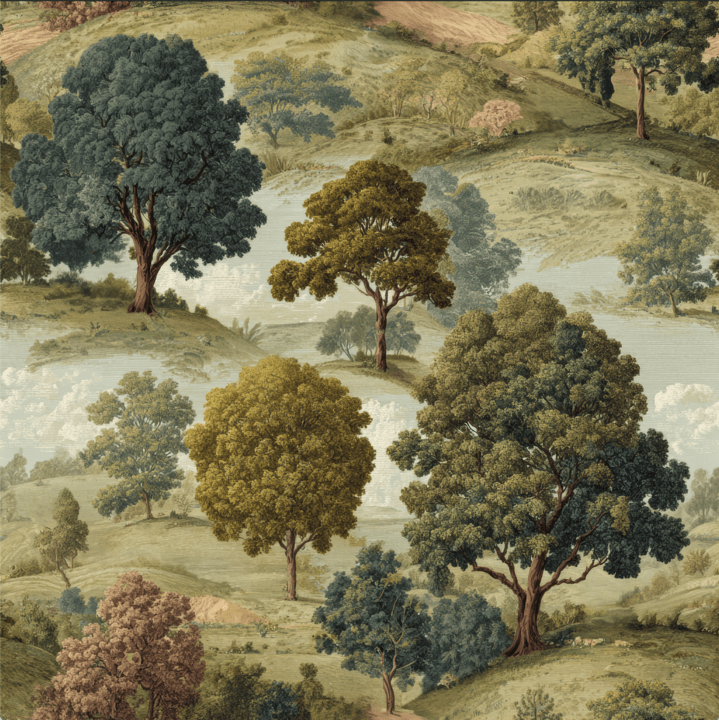 Sullivan Wallpaper - Painted Paper
