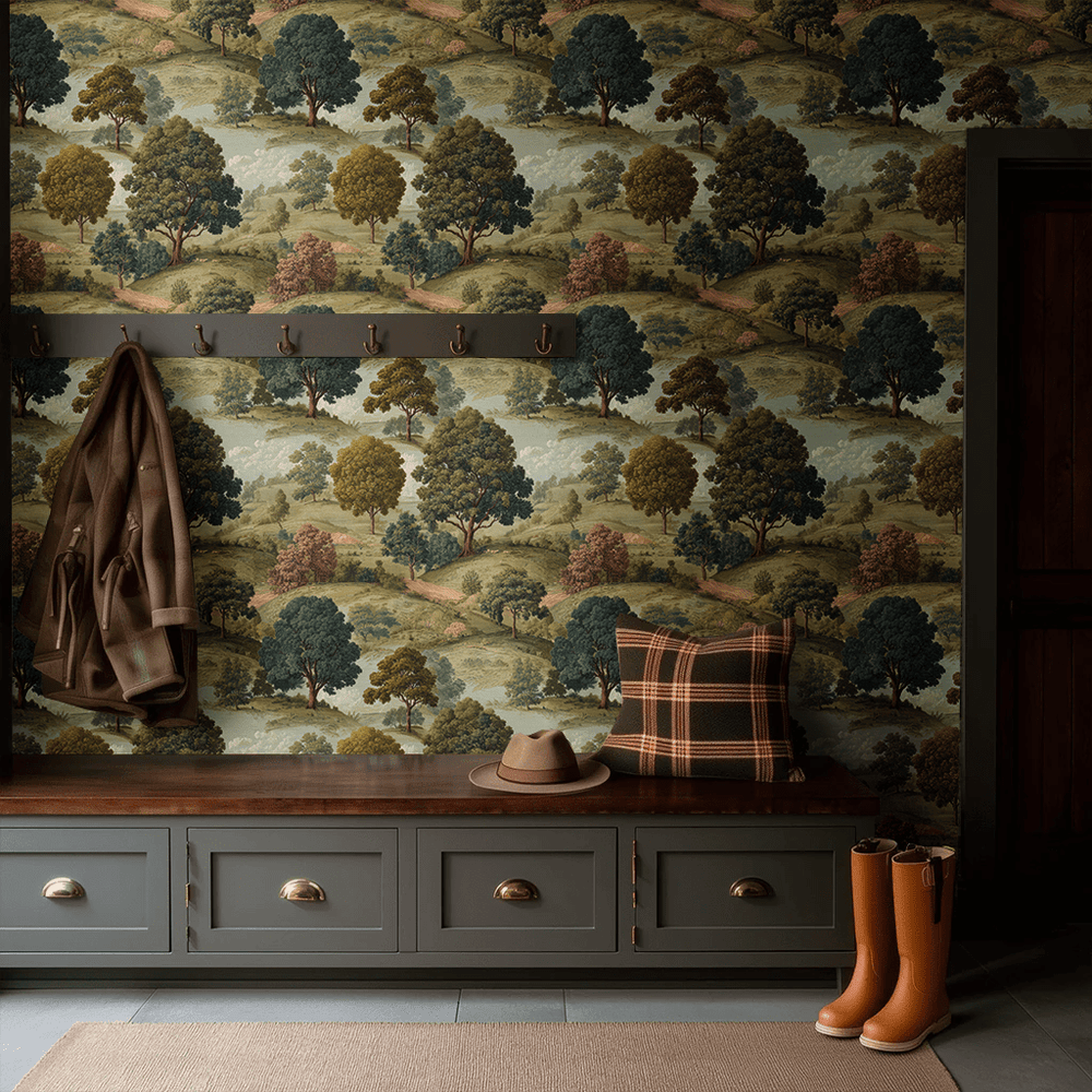 Sullivan Wallpaper - Painted Paper