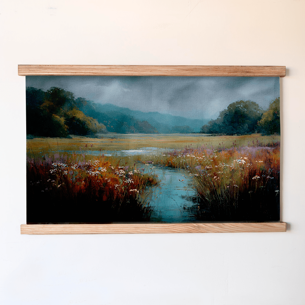 Summer Lowlands - Tapestry - Painted Paper