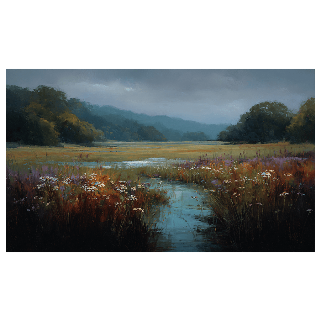 Summer Lowlands - Tapestry - Painted Paper