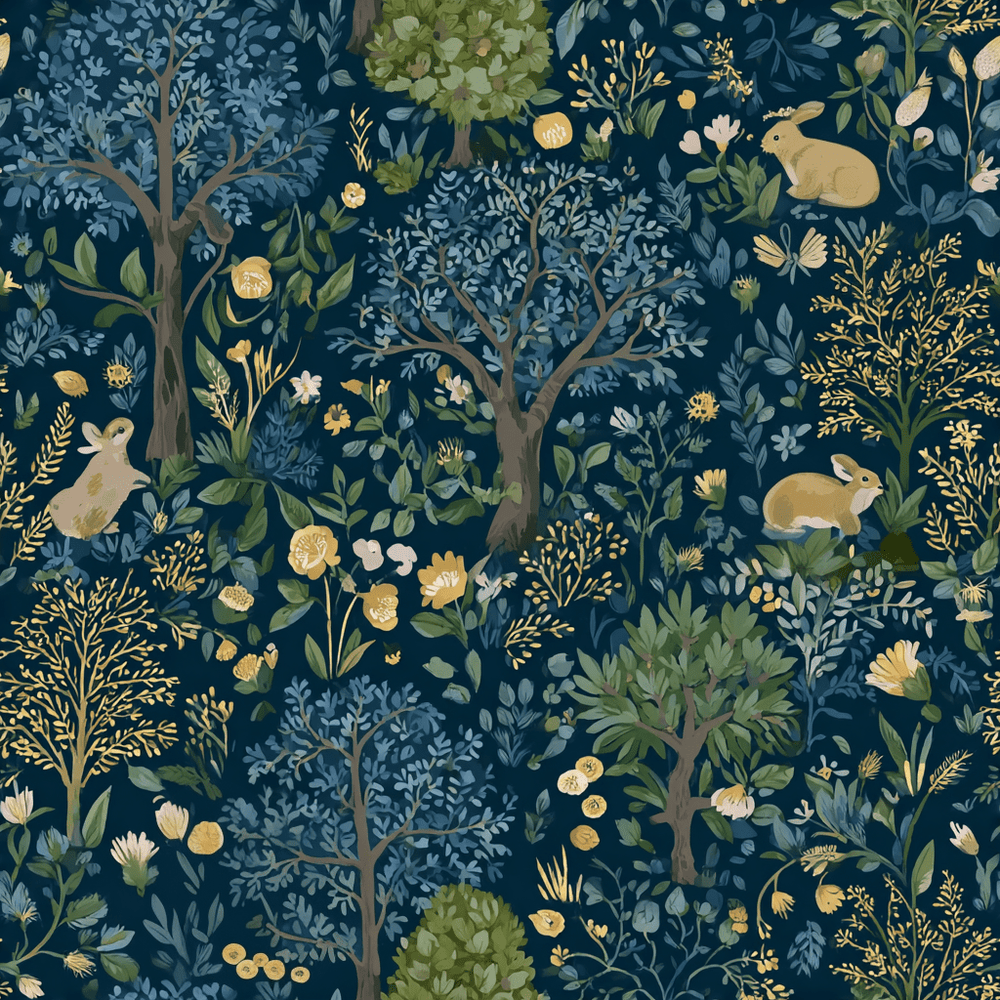 Summer Nook Wallpaper - Painted Paper