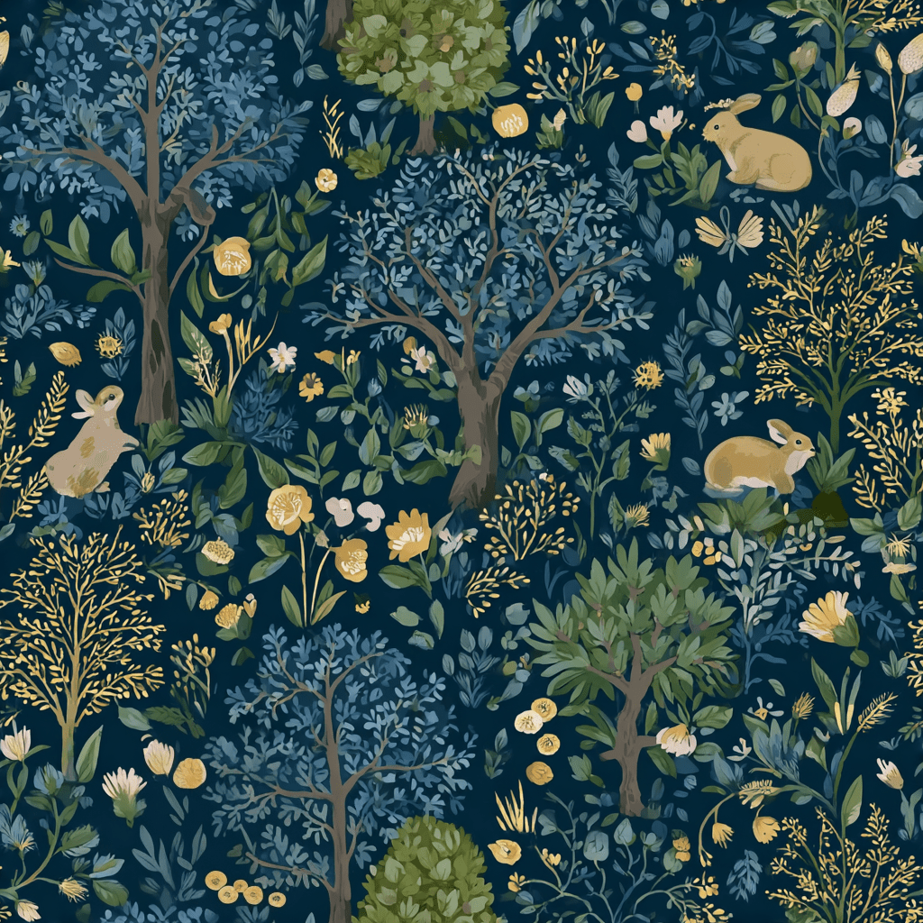 Summer Nook Wallpaper - Painted Paper