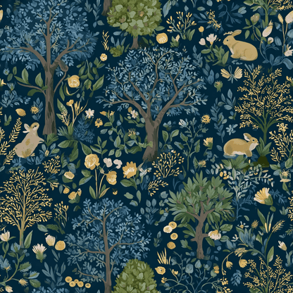 Summer Nook Wallpaper - Painted Paper