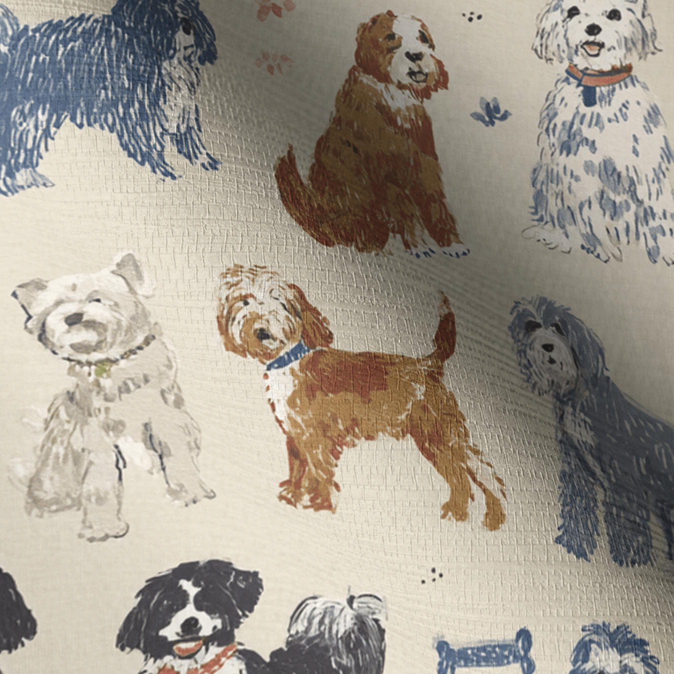 Sundays at the Park Faux Grasscloth Wallpaper