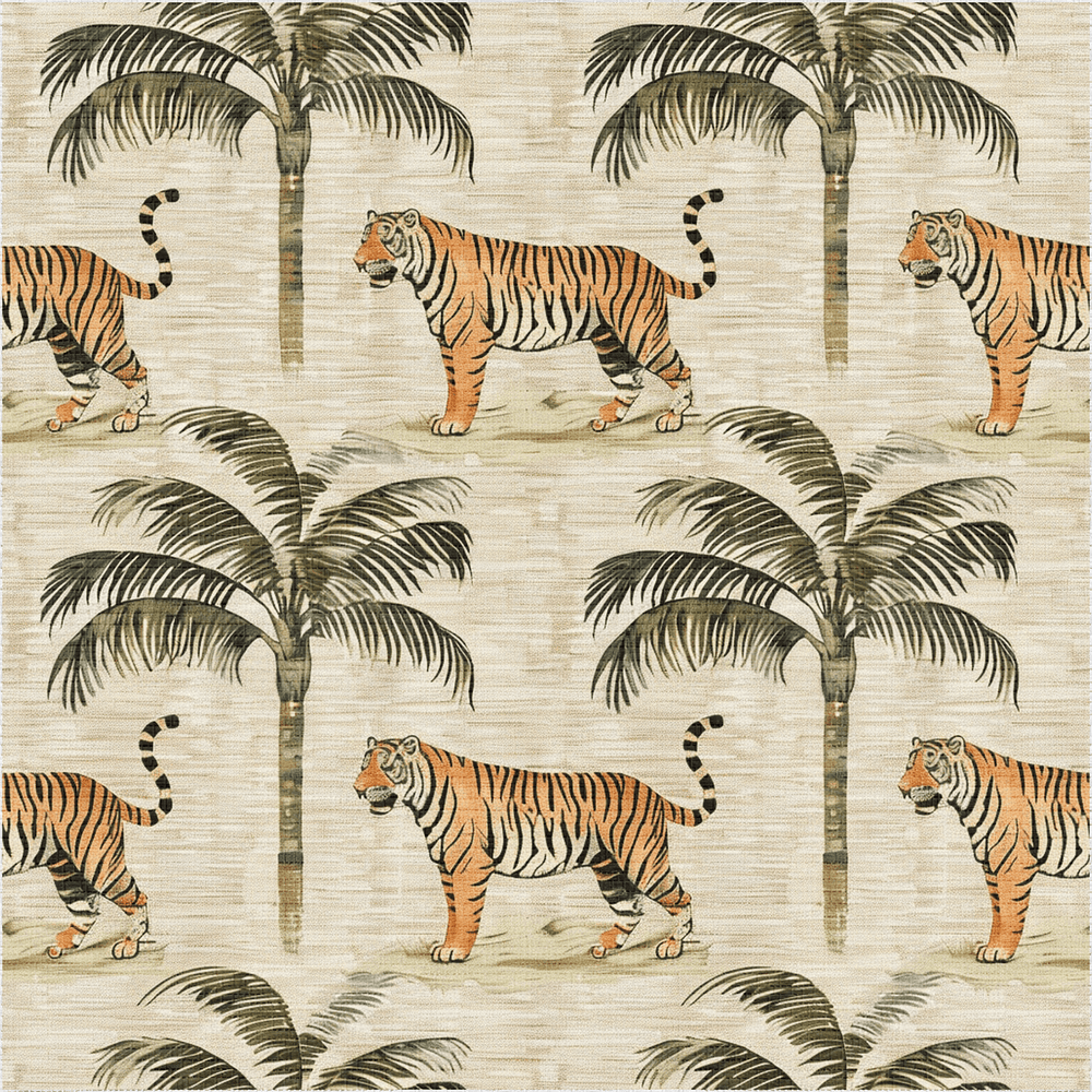 Sundown Sahara Faux Grasscloth Wallpaper - Painted Paper