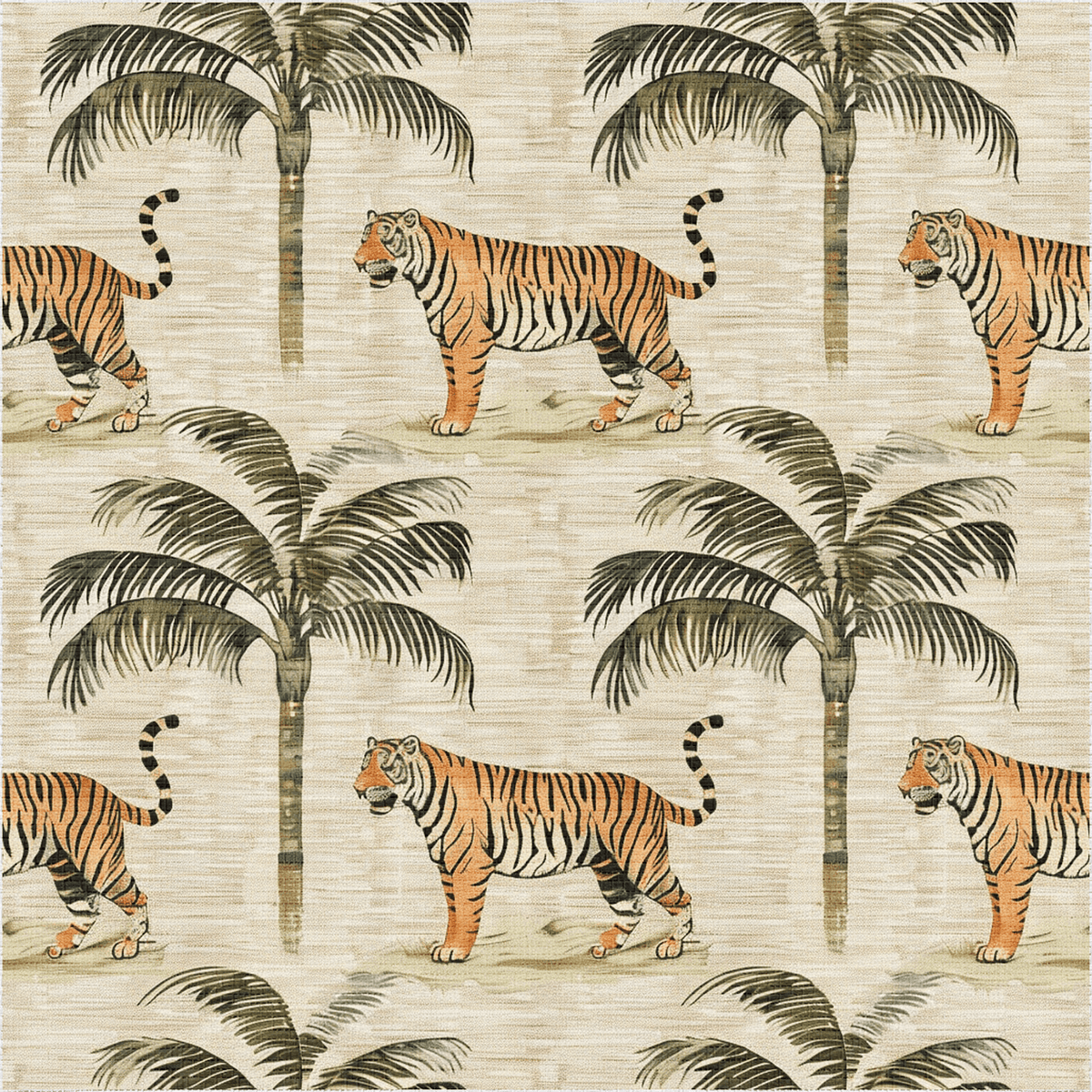 Sundown Sahara Faux Grasscloth Wallpaper - Painted Paper