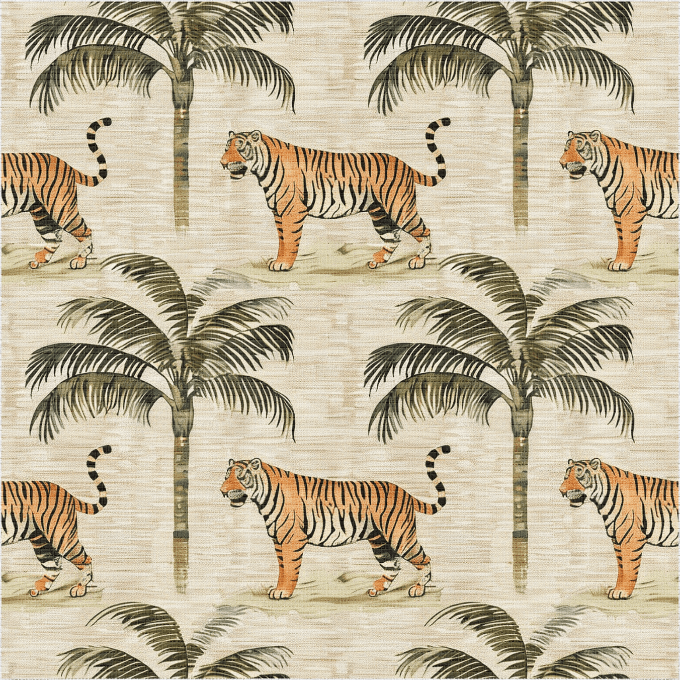 Sundown Sahara Faux Grasscloth Wallpaper - Painted Paper