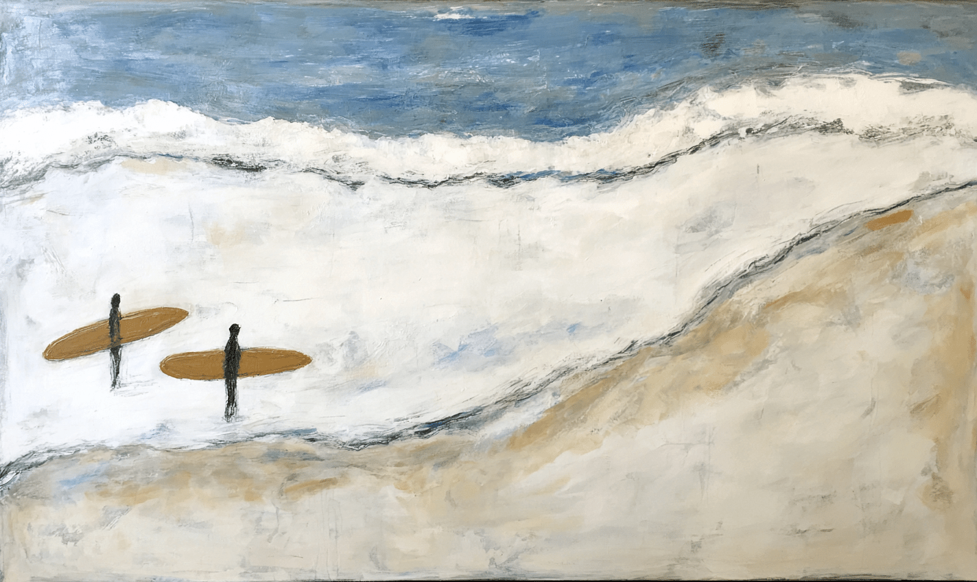 Surfside - Tapestry - Painted Paper