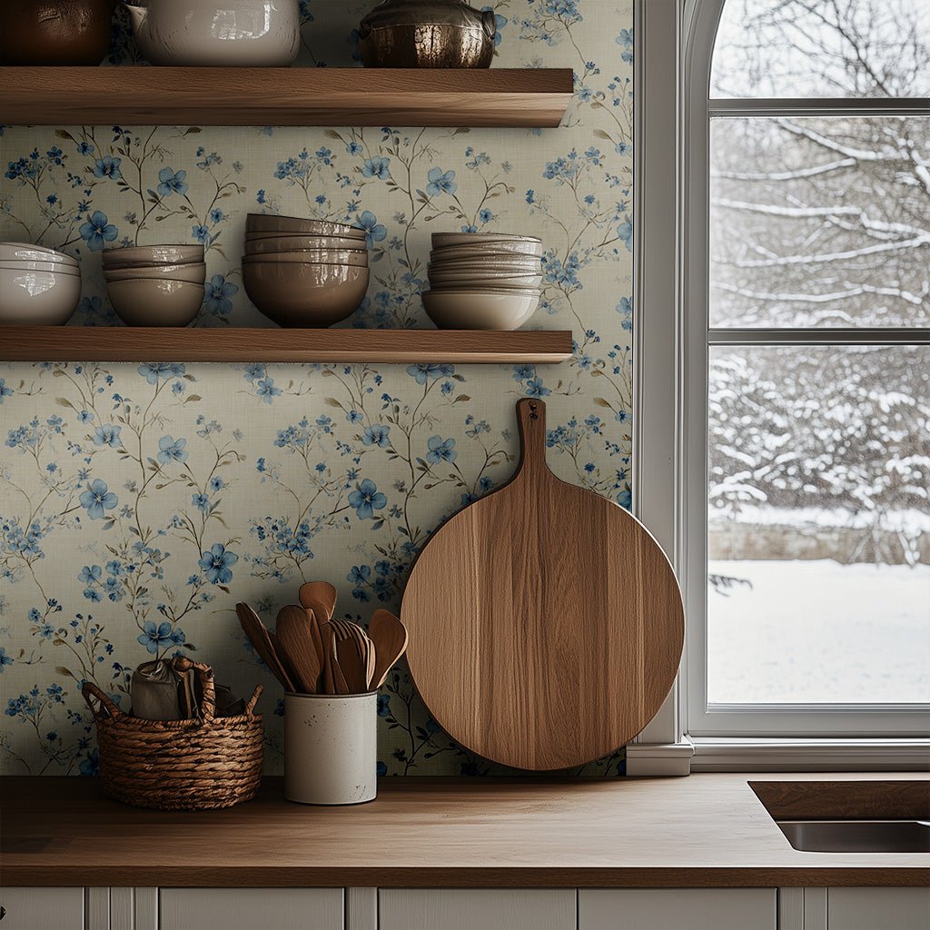 Tabitha Wallpaper - Painted Paper
