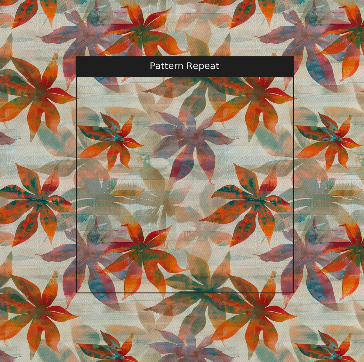 Tahani - Fabric - Painted Paper